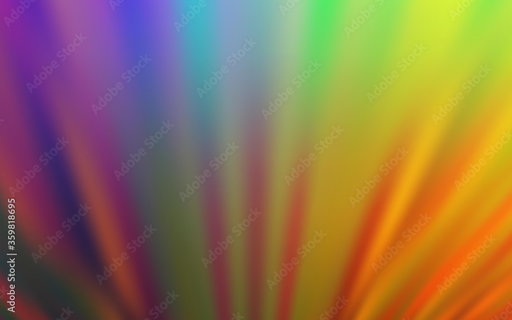 Light Multicolor vector pattern with sharp lines. Lines on blurred abstract background with gradient. Pattern for your busines websites.