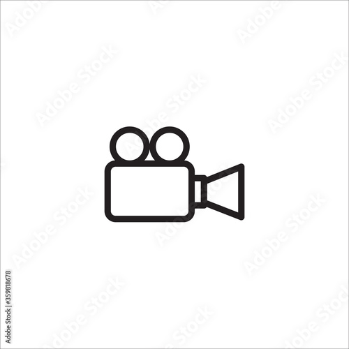 Camcoder video line  icon 