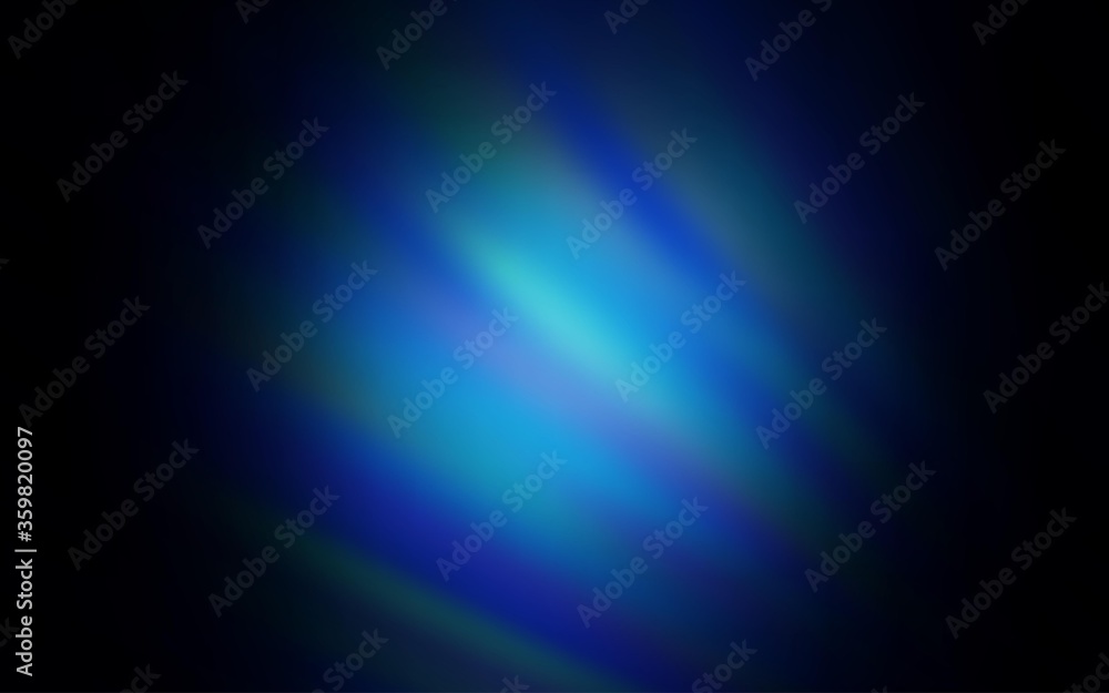 Dark BLUE vector template with repeated sticks. Shining colored illustration with sharp stripes. Best design for your ad, poster, banner.