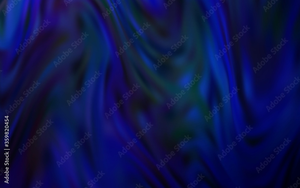 Fototapeta premium Dark BLUE vector glossy abstract layout. Modern abstract illustration with gradient. New style design for your brand book.
