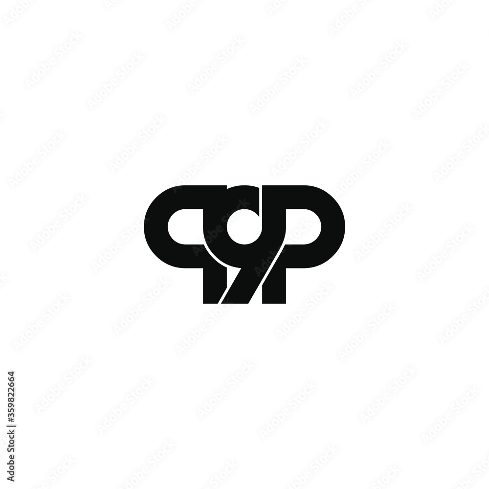 p9p letter original monogram logo design p9p letter original monogram logo design