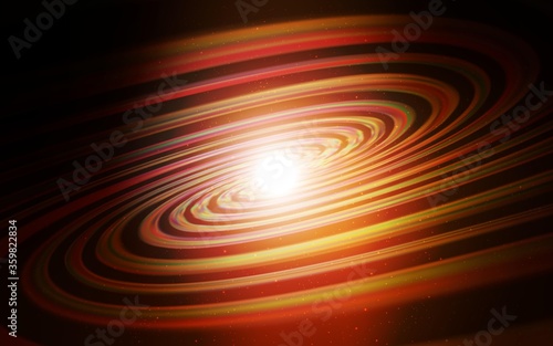 Dark Red vector texture with milky way stars. Blurred decorative design in simple style with galaxy stars. Pattern for astrology websites.