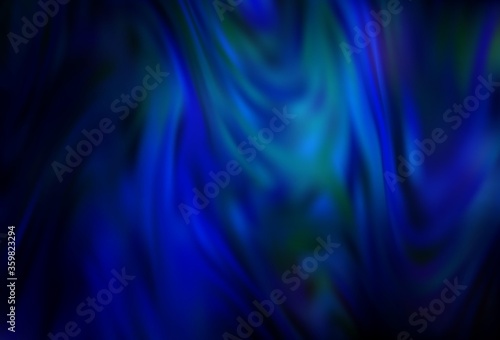 Dark BLUE vector abstract layout. A completely new colored illustration in blur style. Smart design for your work.