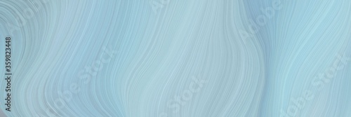 soft artistic art design graphic with modern soft curvy waves background illustration with pastel blue, powder blue and light slate gray color