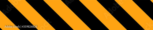 Barrier tape as a vector graphic