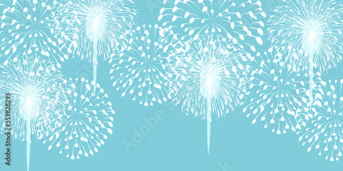 花火　夏　祭り　背景