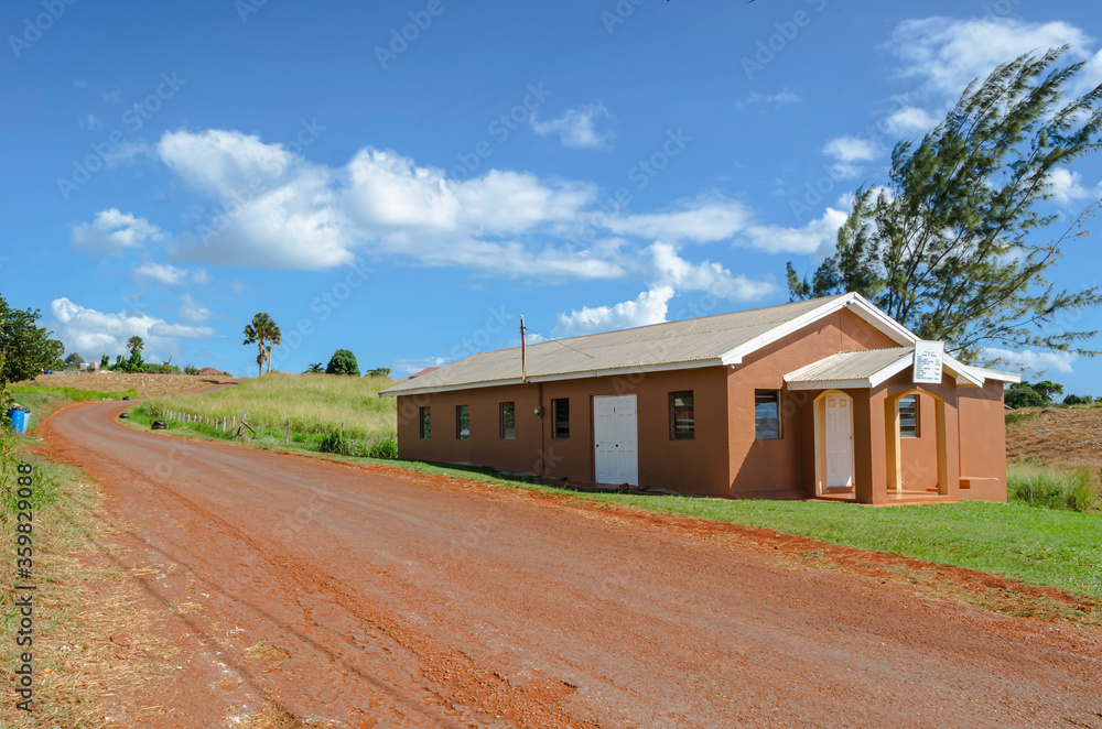 Obraz premium Small Church At The Roadside