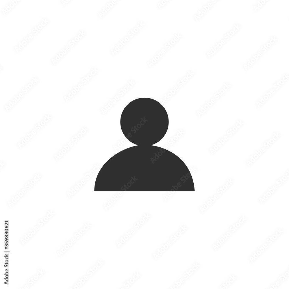 User icon vector. Stock vector illustration isolated on white background User icon vector. Stock vector illustration isolated on white background
