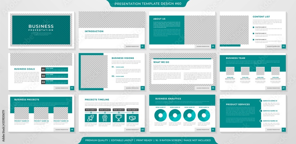 presentation layout template design with minimalist and modern concept use for business profile and annual report presentation layout template design with minimalist and modern concept use for business profile and annual report