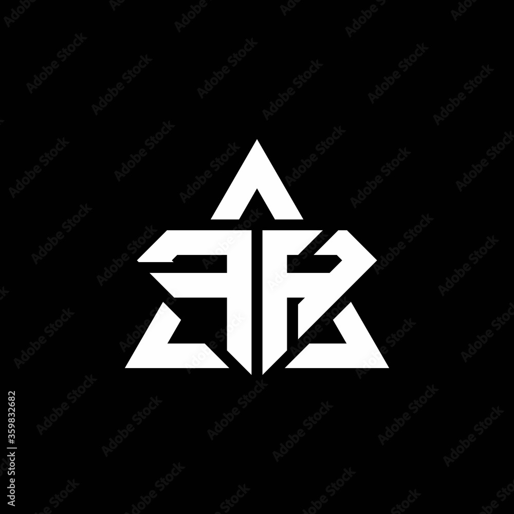 FH monogram logo with diamond shape and triangle outline FH monogram logo with diamond shape and triangle outline