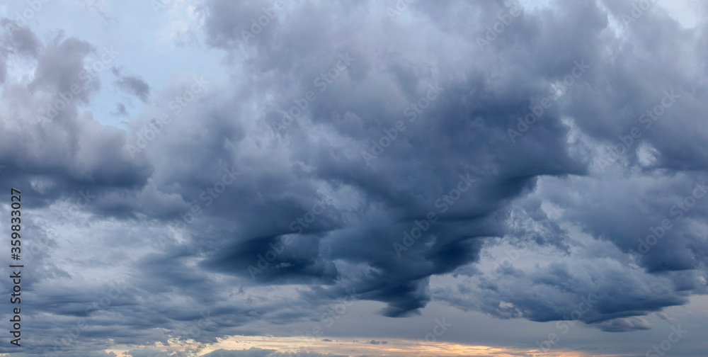 time lapse clouds over the sky