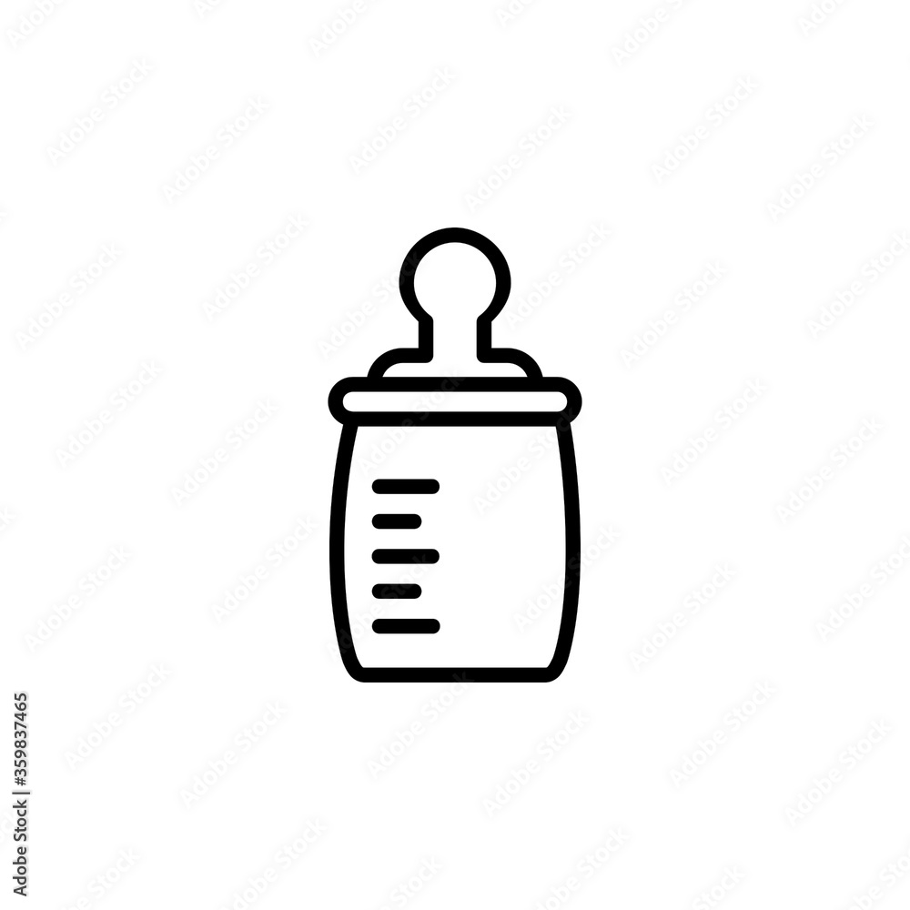 feeding, bottle, milk and food icon. baby icon. perfect for website, application, background, info graphic, logo, game, software and presentation template. single icon design line style feeding, bottle, milk and food icon. baby icon. perfect for website, application, background, info graphic, logo, game, software and presentation template. single icon design line style
