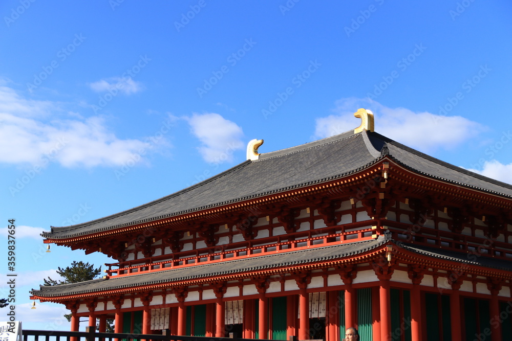 Fototapeta premium chinese temple roof
