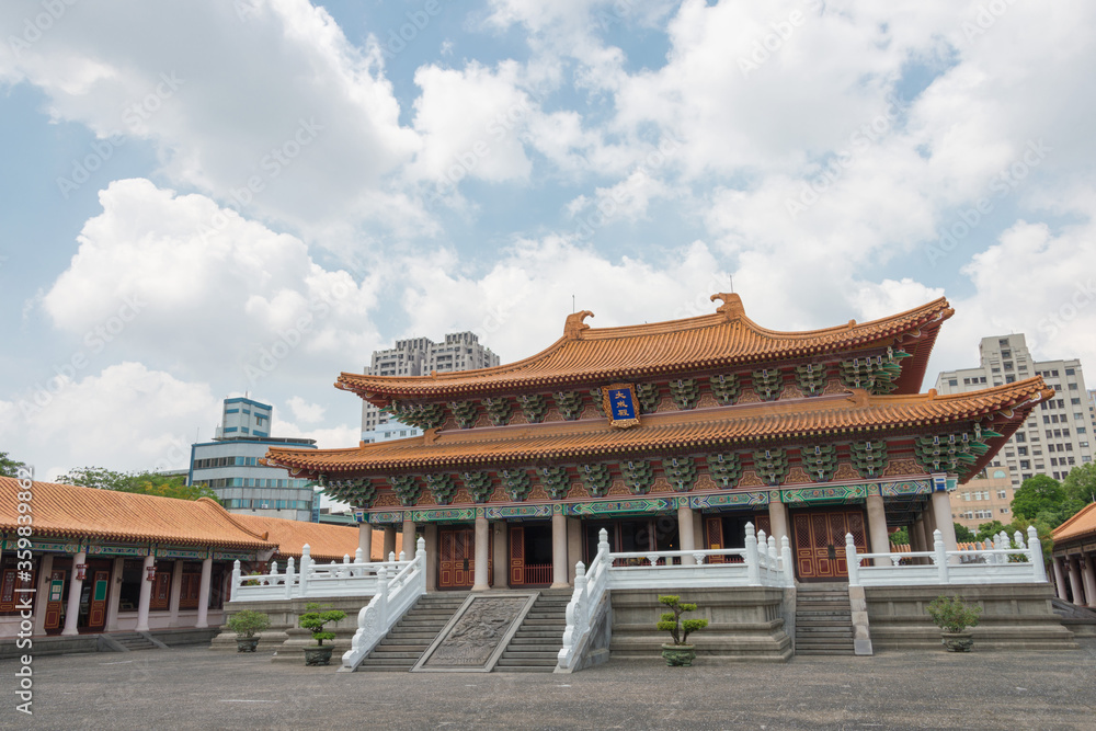 Fototapeta premium Taichung Confucian Temple in Taichung, Taiwan. The temple was built in 1976.