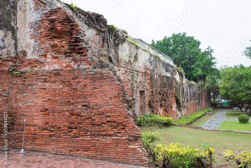 Anping Old Fort (Fort Zeelandia) in Tainan, Taiwan. was a fortress built over ten years from 1624 to 1634 by the Dutch East India Company (VOC).