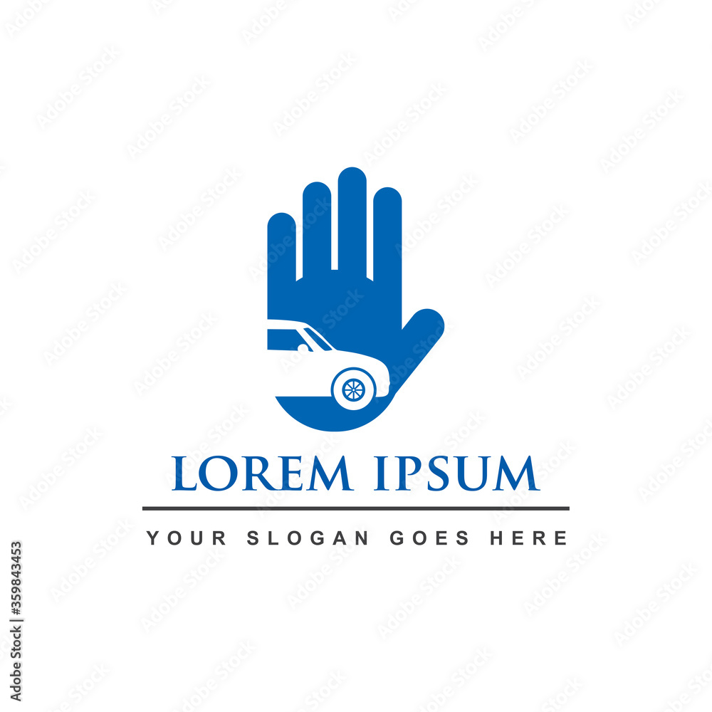 Obraz premium CAR RENT LOGO , AGENT LOGO