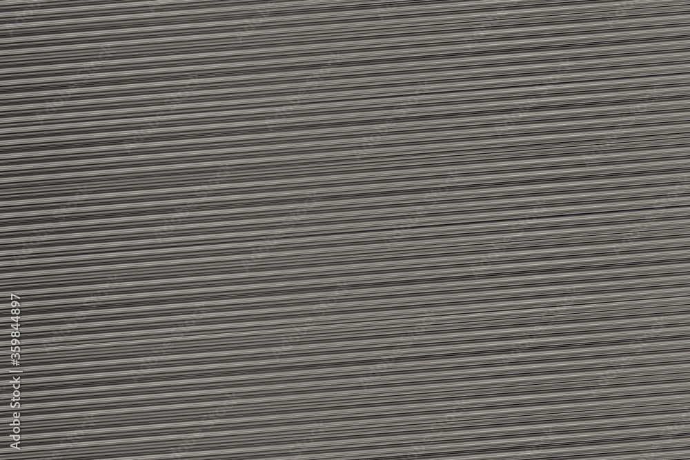 Obraz premium gray ribbed background with parallel stripes oblique geometric design pattern