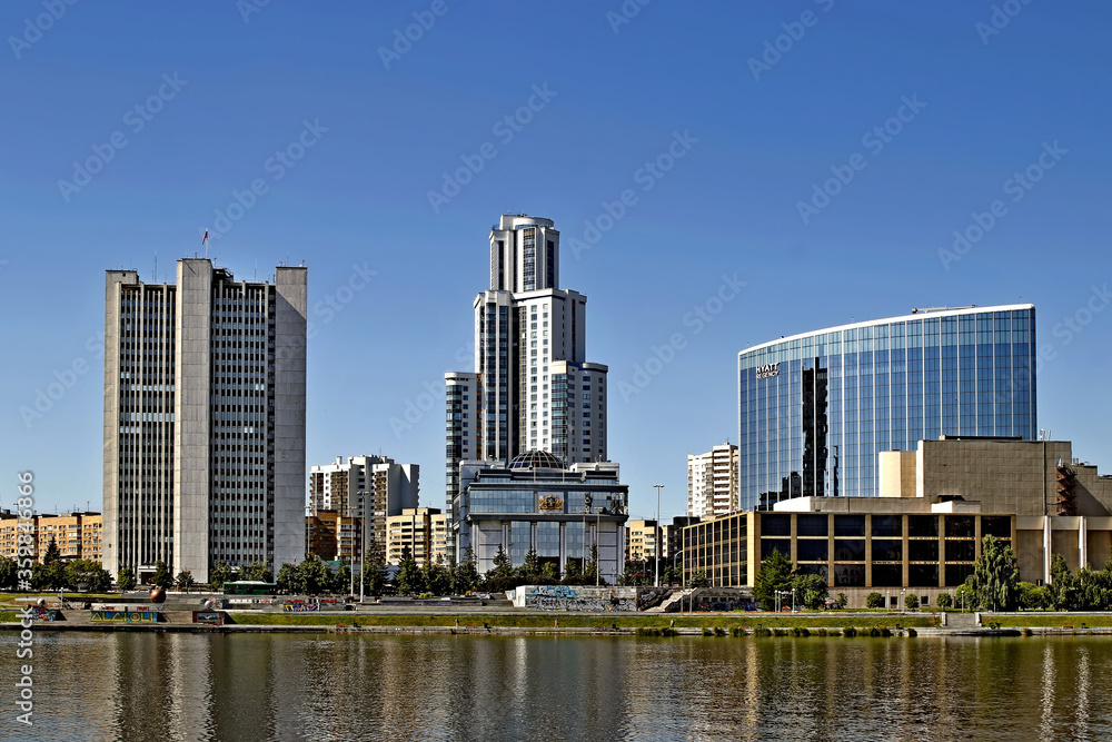 Naklejka premium skyscrapers in chicago