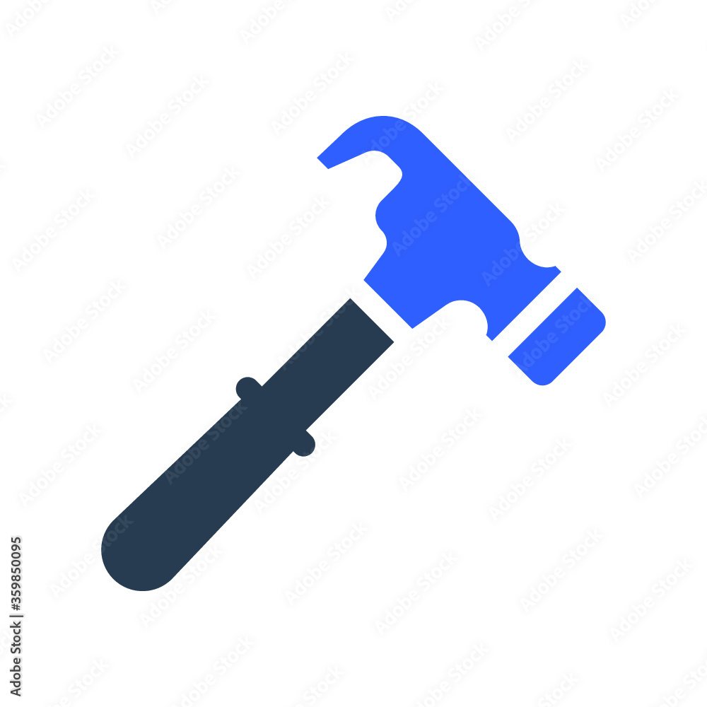 Hammer, Repair Tool Icon