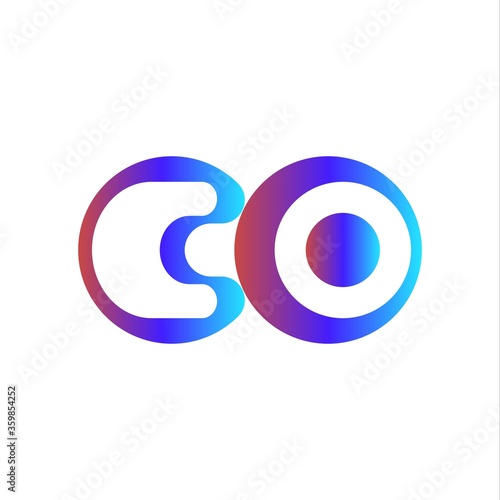 CO letter logo