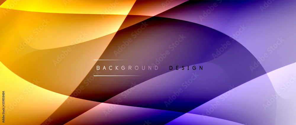 Fluid gradient waves with shadow lines and glowing light effect, modern flowing motion abstract background for cover, placards, poster, banner or flyer Fluid gradient waves with shadow lines and glowing light effect, modern flowing motion abstract background for cover, placards, poster, banner or flyer