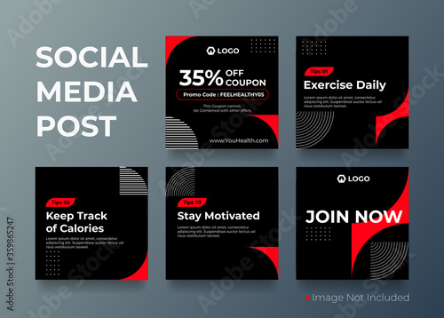 sport social media post