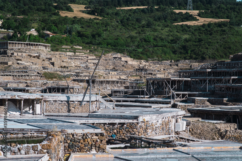 Traditional salt industry in Basque Country