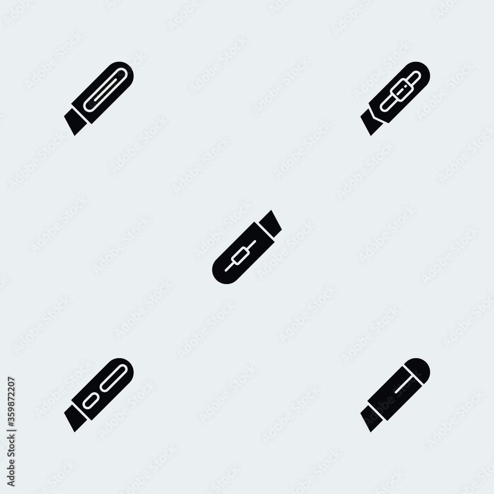 cutter icon set isolated vector illustration cutter icon set isolated vector illustration