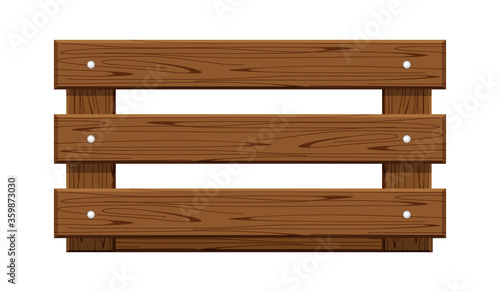 wooden crate box isolated on white, empty boxes wood for crate storage, front view container crate wood retro for transportation, wooden crates shelf pallet of vegetable fruit rustic farm and vintage