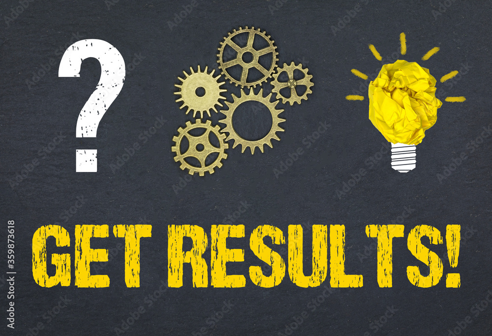 Obraz premium Get Results! 