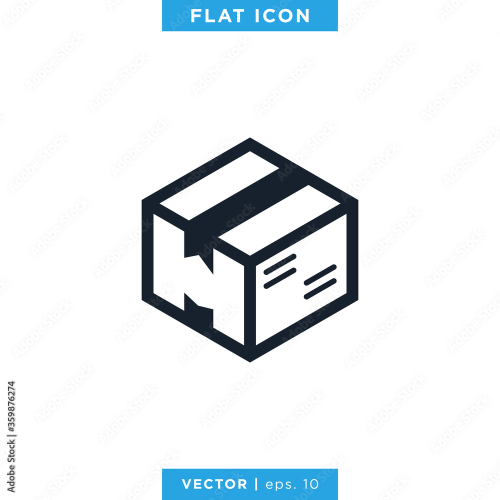 Box Icon Vector Design Template Box Icon Vector Design Template