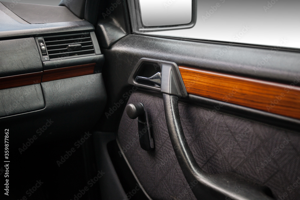 Obraz premium The interior of the car