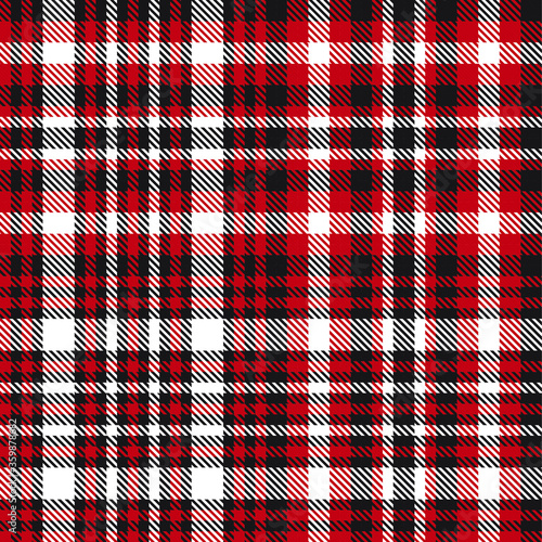 Red Glen Plaid textured seamless pattern suitable for fashion textiles and graphics