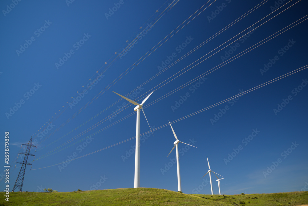 Sustainable energy concept Sustainable energy concept