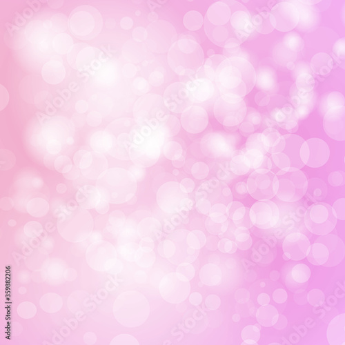 Vector illustration. Bokeh background.