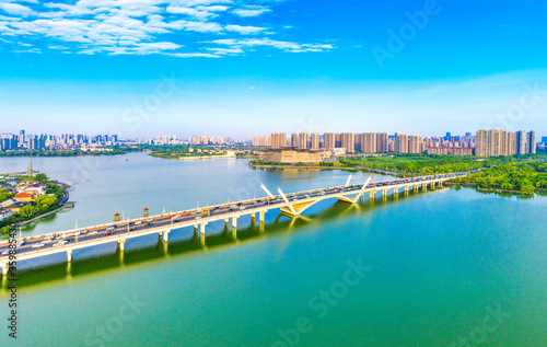 Li Lake bridge  Wuxi  Jiangsu Province  China