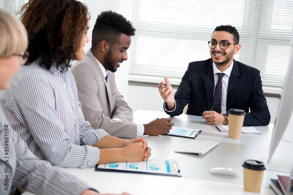 Business people working together in the office Business people working together in the office