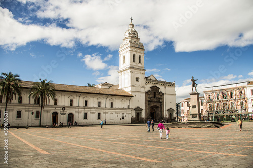 Plaza de Santo Domingo Quito Ecuador South America