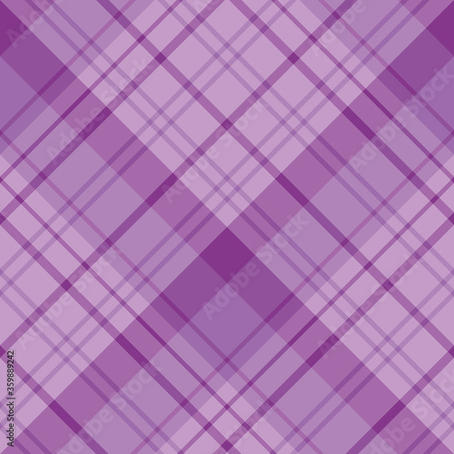 Seamless pattern in beautiful violet colors for plaid, fabric, textile, clothes, tablecloth and other things. Vector image. 2