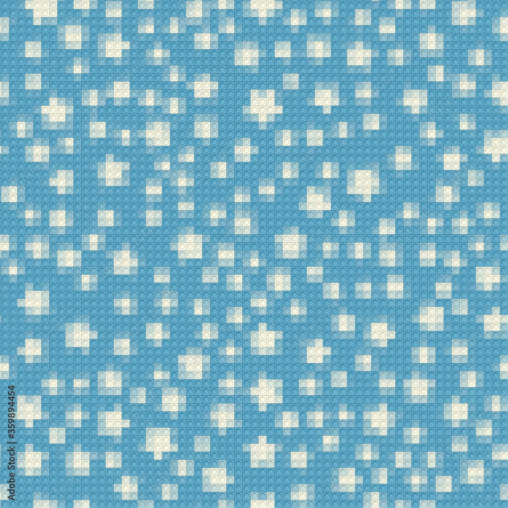 Fototapeta premium Simple banner of decorative patterns colored geometric composition