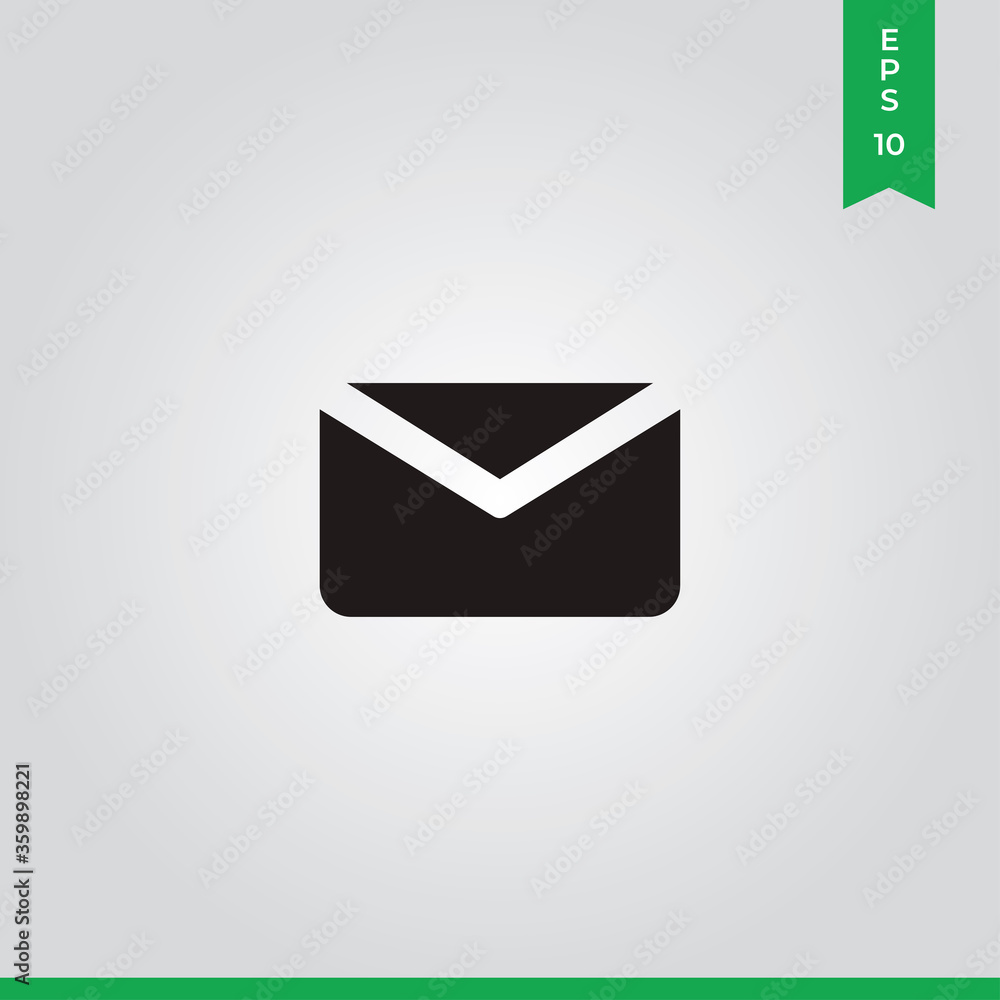 Email vector icon, simple sign for web site and mobile app. Email vector icon, simple sign for web site and mobile app.