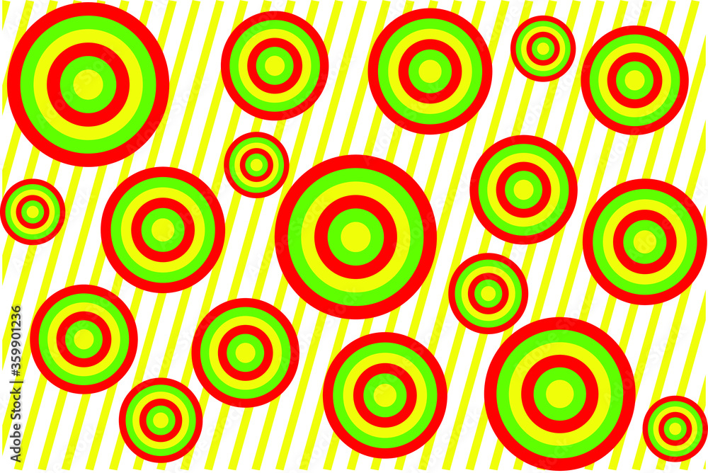 abstract seamless pattern with circles abstract seamless pattern with circles