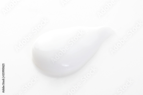 白いクリームのテクスチャ