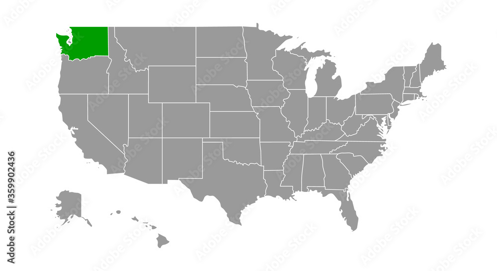 Washington Locate Map