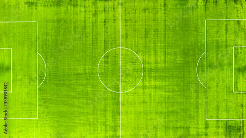 Top view of football field © ArtEvent ET
