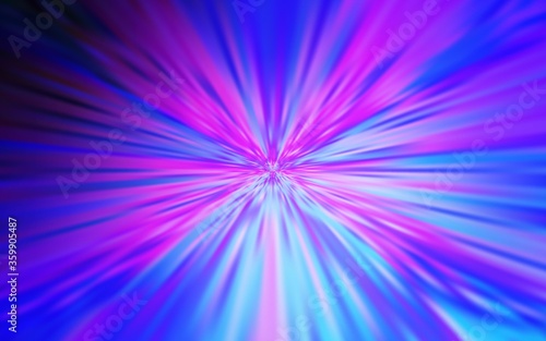 Light Pink, Blue vector blurred shine abstract texture. New colored illustration in blur style with gradient. Background for designs.