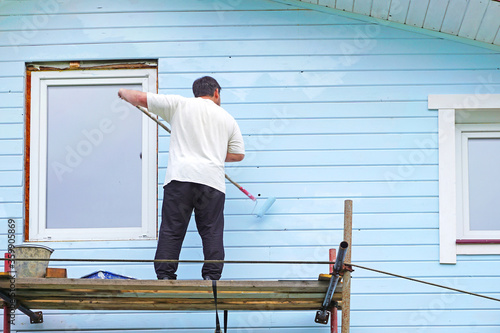 Busy House Painter photo