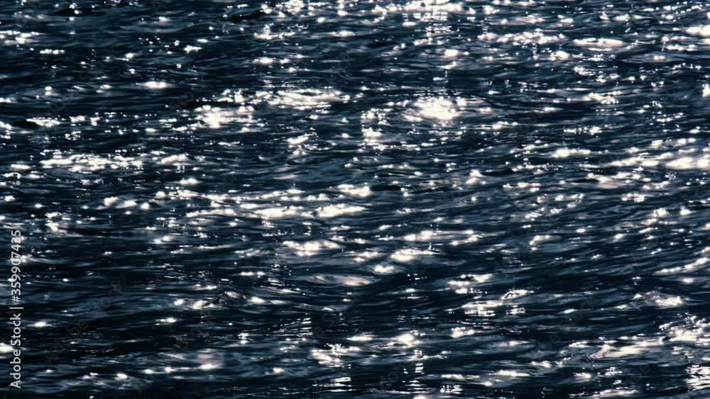 Slow motion of golden glittering sea surface, abstract background. Slow motion of golden glittering sea surface, abstract background.