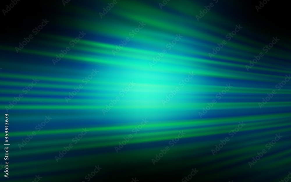 Dark Blue, Green vector pattern with sharp lines. Blurred decorative design in simple style with lines. Template for your beautiful backgrounds.