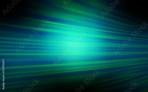 Dark Blue, Green vector pattern with sharp lines. Blurred decorative design in simple style with lines. Template for your beautiful backgrounds. © smaria2015